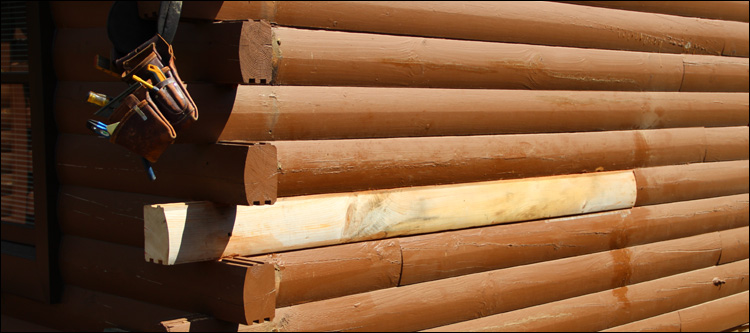 Log Home Damage Repair  Grayson County, Kentucky