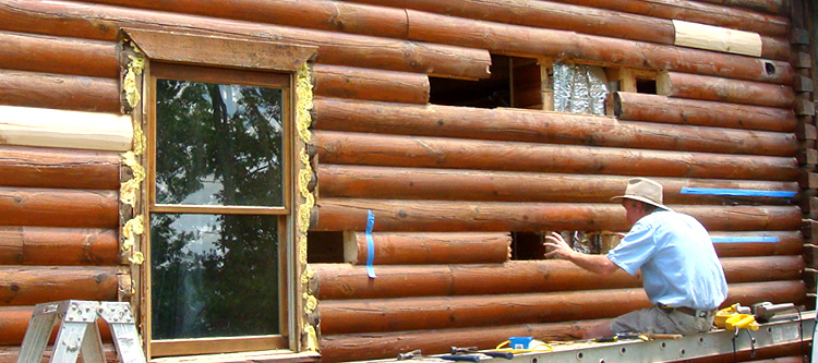 Log Home Repair Grayson County, Kentucky