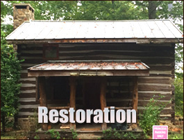 Historic Log Cabin Restoration  Grayson County, Kentucky
